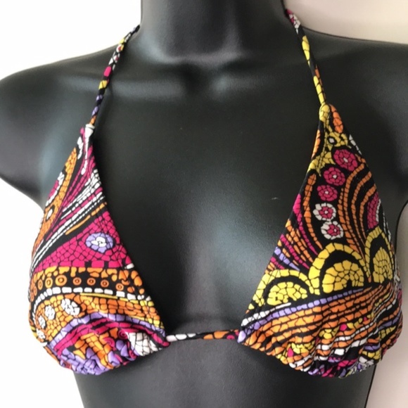 BohemianTribal Print Triangle Bikini Swimsuit - Picture 7 of 10